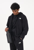 THE NORTH FACE Felpa con zip Simple Dome Light Regular nera da uomo NF0A8GQ7JK31 . THE NORTH FACE 