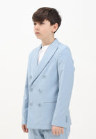 I'M BRIAN Giacca azzurro polvere da bambino GIA3220J POL I'M BRIAN 