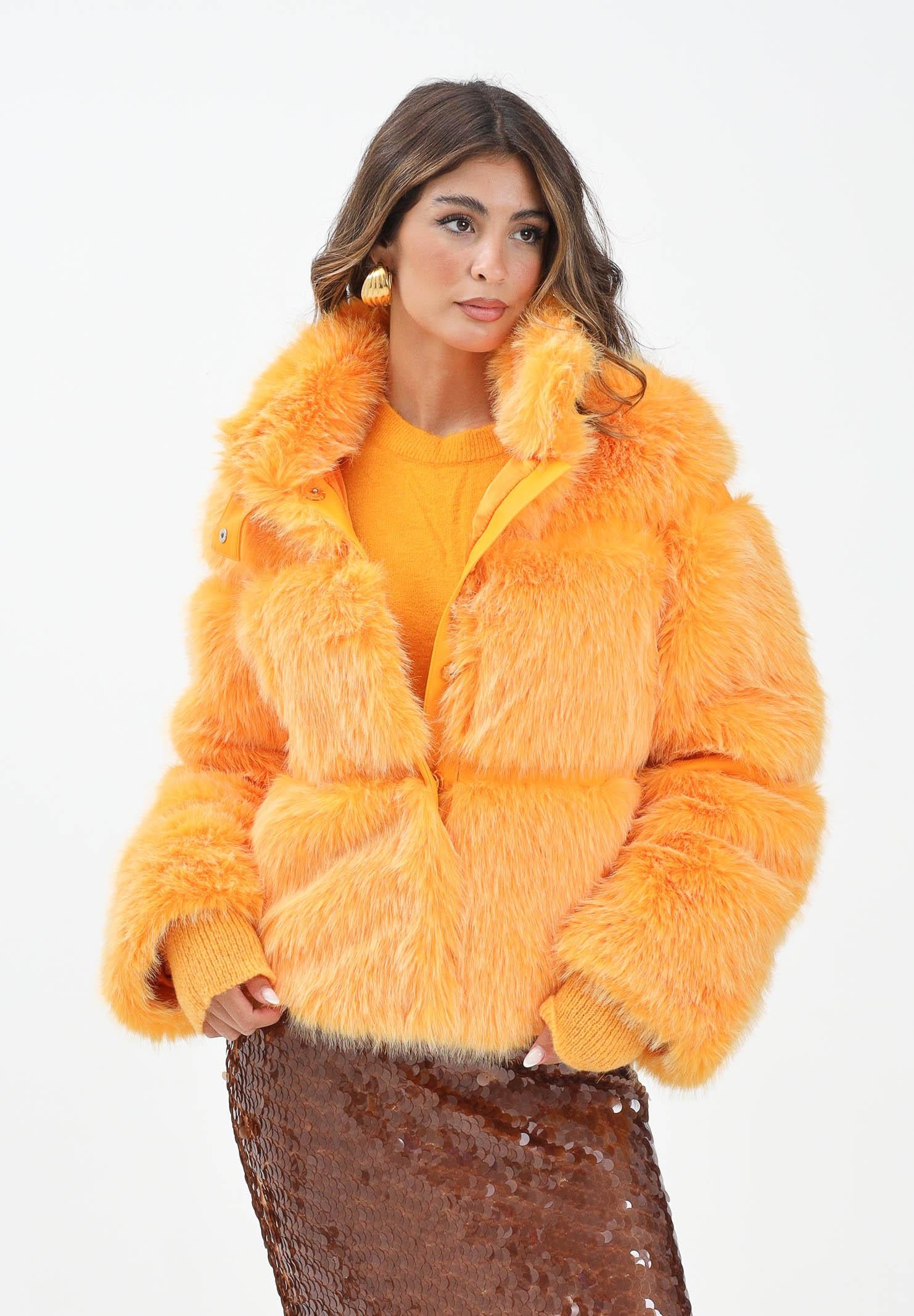 PATRIZIA PEPE Pelliccia arancione da donna 2O0174E077 R876 PATRIZIA PEPE 