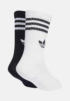 ADIDAS ORGINALS Calzini Crew (3 paia) bianchi e neri per uomo e donna JZ7496 . ADIDAS ORIGINALS 