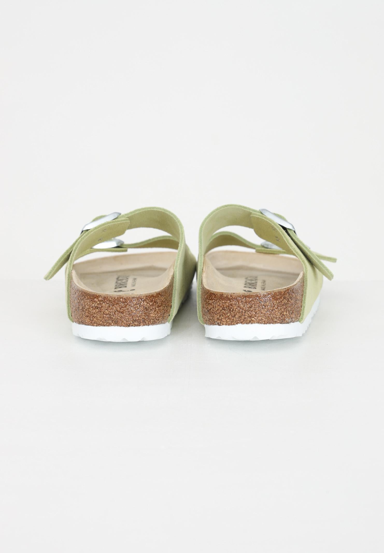 BIRKENSTOCK Ciabatte Arizona verdi da donna con brillantini 1024201 . BIRKENSTOCK 