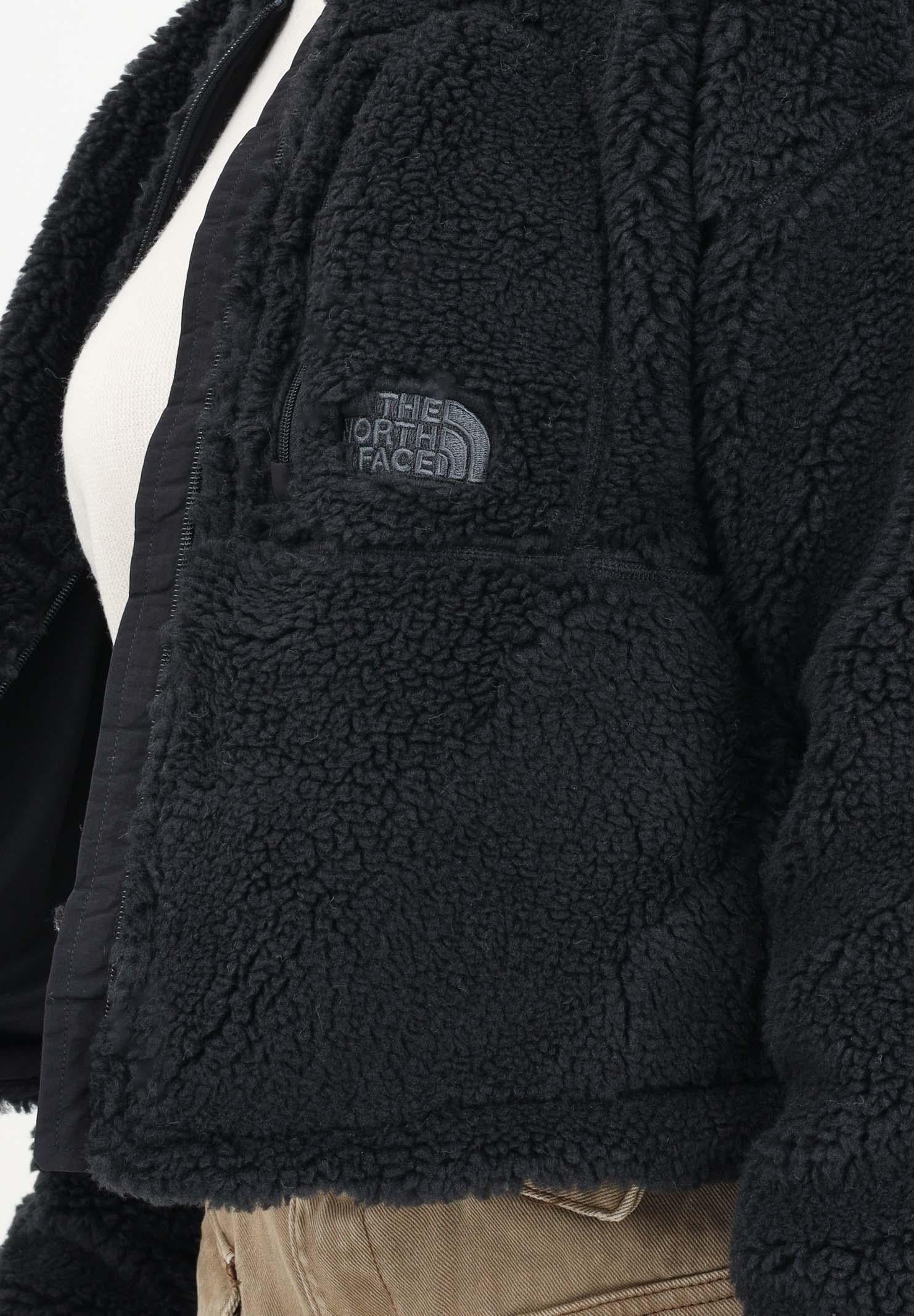 THE NORTH FACE Felpa con zip Extreme Pile nera da donna NF0A88ZBJK31  THE NORTH FACE 