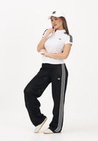 ADIDAS ORIGINALS Polo a manica corta 3 Stripes bianca da donna KD3697 . ADIDAS ORIGINALS 