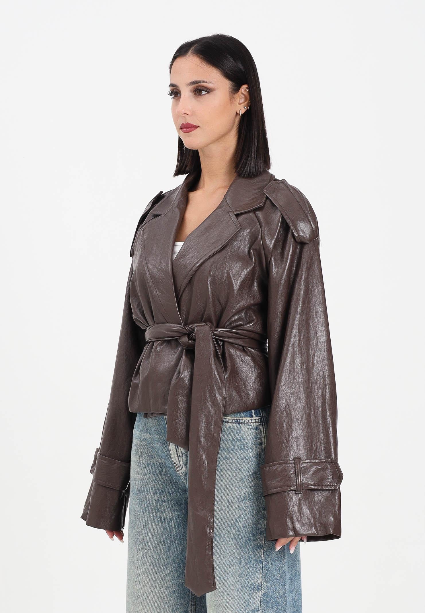 TPN Giubbotto di pelle Dalton marrone da donna DALTON402W5 30 TPN 