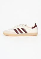 ADIDAS ORIGINALS Sneakers Samba OG beige e bordeaux da uomo JS3830 . ADIDAS ORIGINALS 
