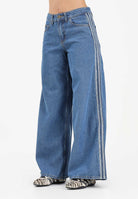 ADIDAS ORIGINALS Jeans TRACK FIREBIRD ADILENIUM in denim medio da donna KD2906 . ADIDAS ORIGINALS 