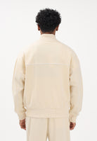 LACOSTE Felpa con zip crema da uomo SH0627 056 LACOSTE 