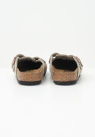 BIRKENSTOCK Ciabatte Boston taupe per bambino e bambina 1027875 . BIRKENSTOCK 