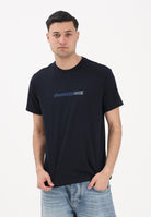 ARMANI EXCHANGE T-shirt a manica corta blu da uomo con logo XM002785AF10358 UB101 ARMANI EXCHANGE 