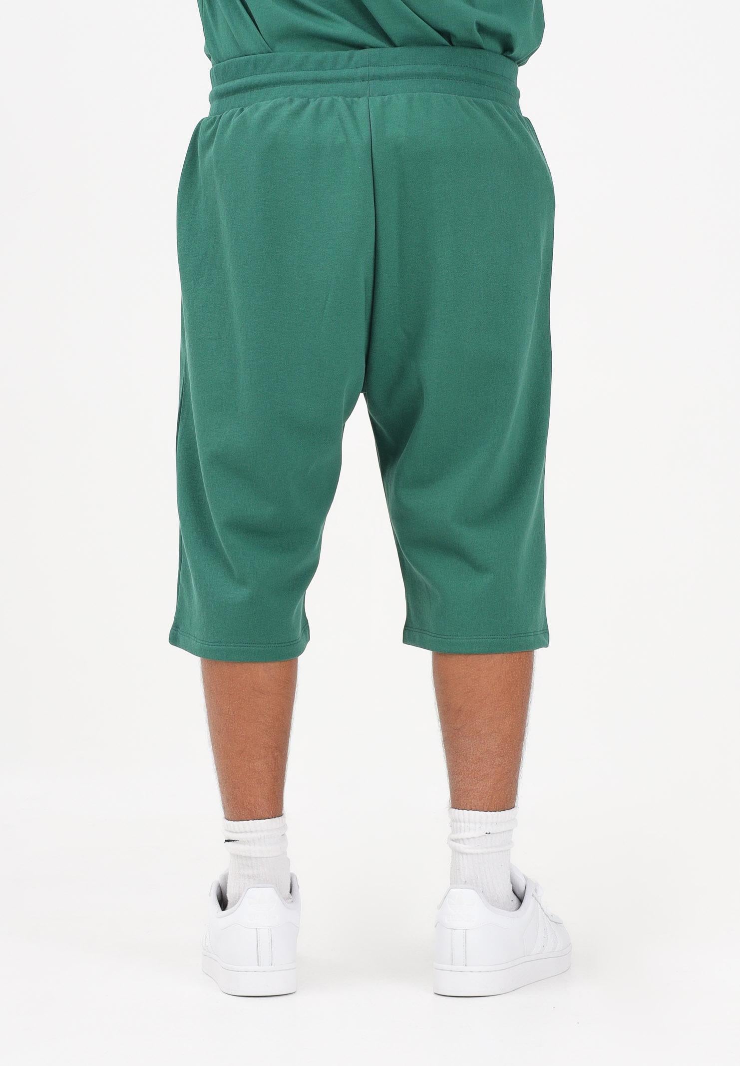 GCDS Shorts sportivo verde per uomo e donna con stampa logo C1MEQL216F004 883A GCDS 