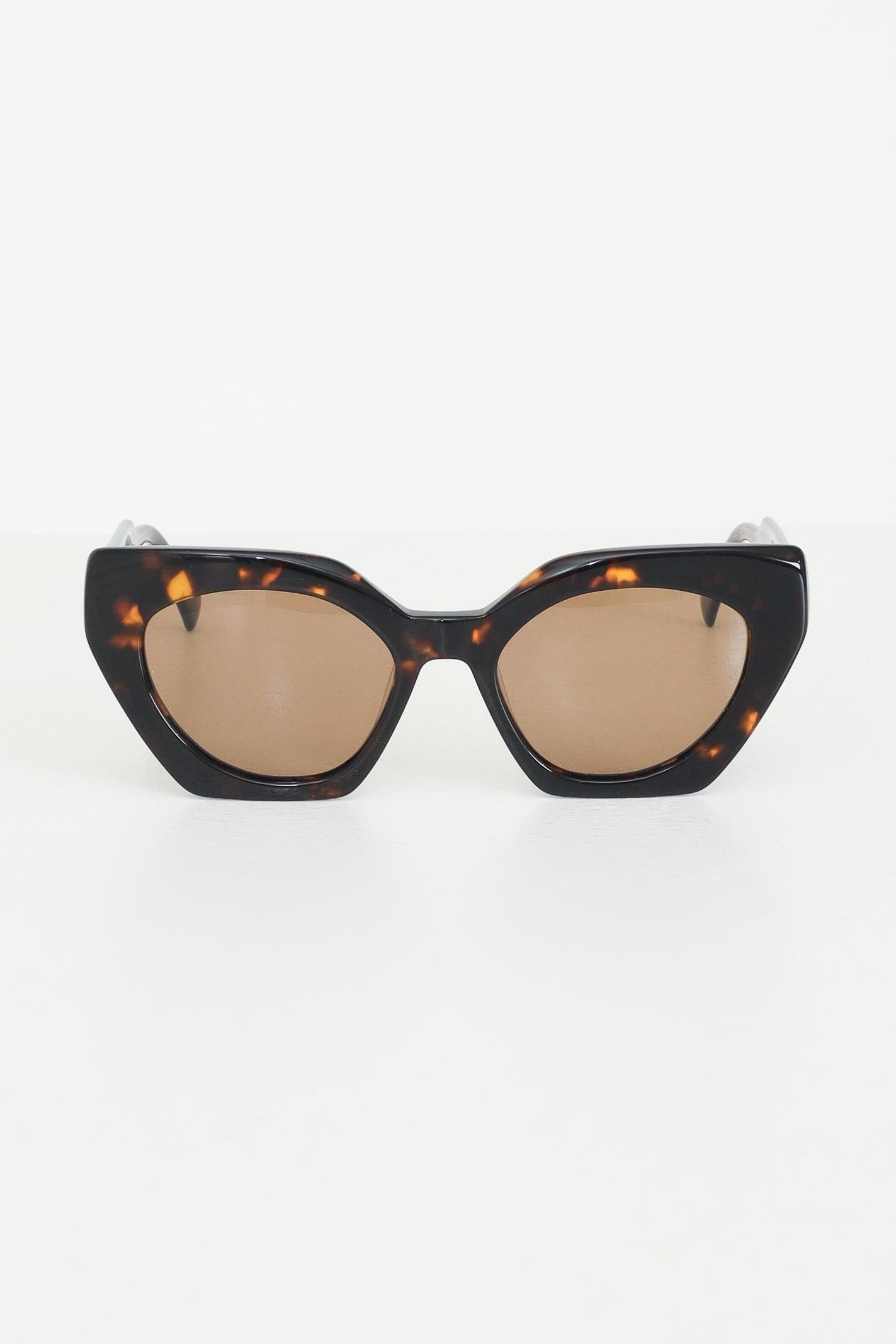 CRISTIAN LEROY Occhiali da sole marroni da donna con montatura cat-eye 700233 03 CRISTIAN LEROY 