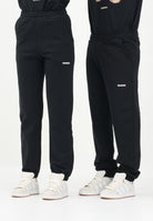 BARROW Pantalone sportivo nero per uomo e donna con stampa logo S5BWUAFP085 110 BARROW 
