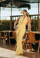 SANTAS Tuta MERINGUE gialla da donna con strass PV25017 GIALLO SANTAS 