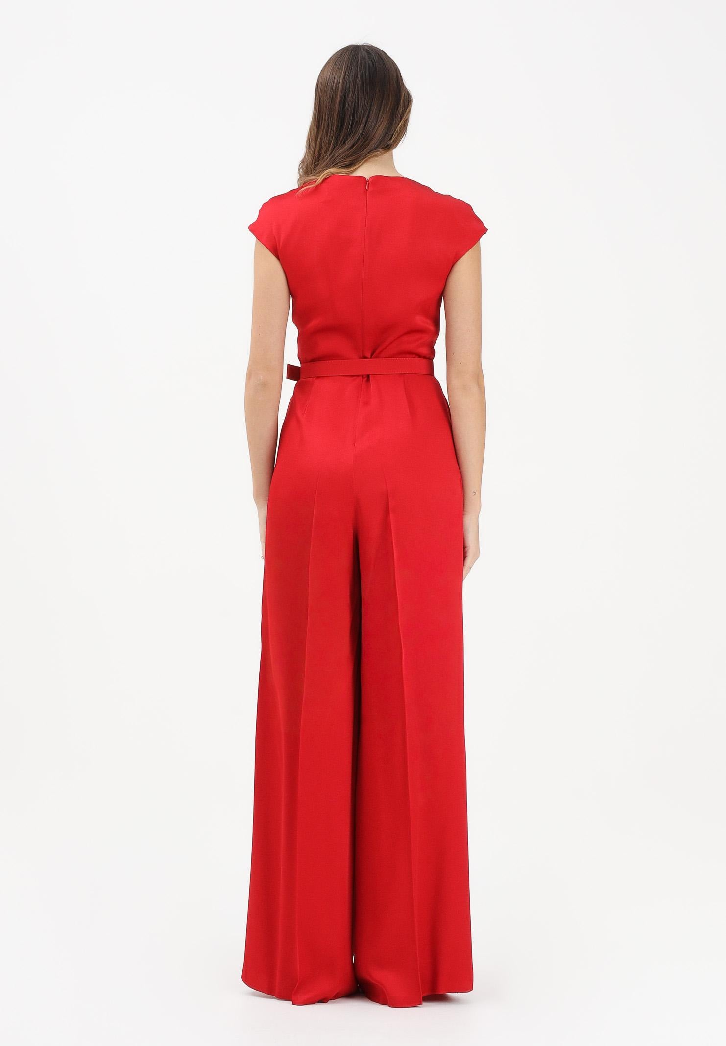 MAX MARA Tuta elegante MSEVESPA rossa da donna 2616241013600 055 MAXMARA 