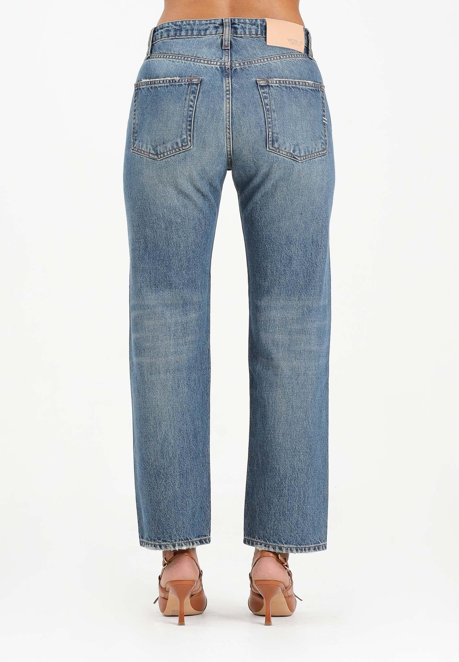 VICOLO Jeans Zoe in denim vintage da donna DF5048 VU VICOLO 