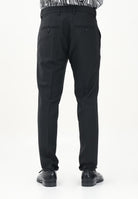 PATRIZIA PEPE Pantalone elegante nero da uomo 5PA429A590 K103 PATRIZIA PEPE 