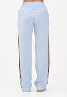 ADIDAS ORIGINALS Pantalone sportivo Firebird Classic celeste e bordeaux da donna KC6561 . ADIDAS ORIGINALS 