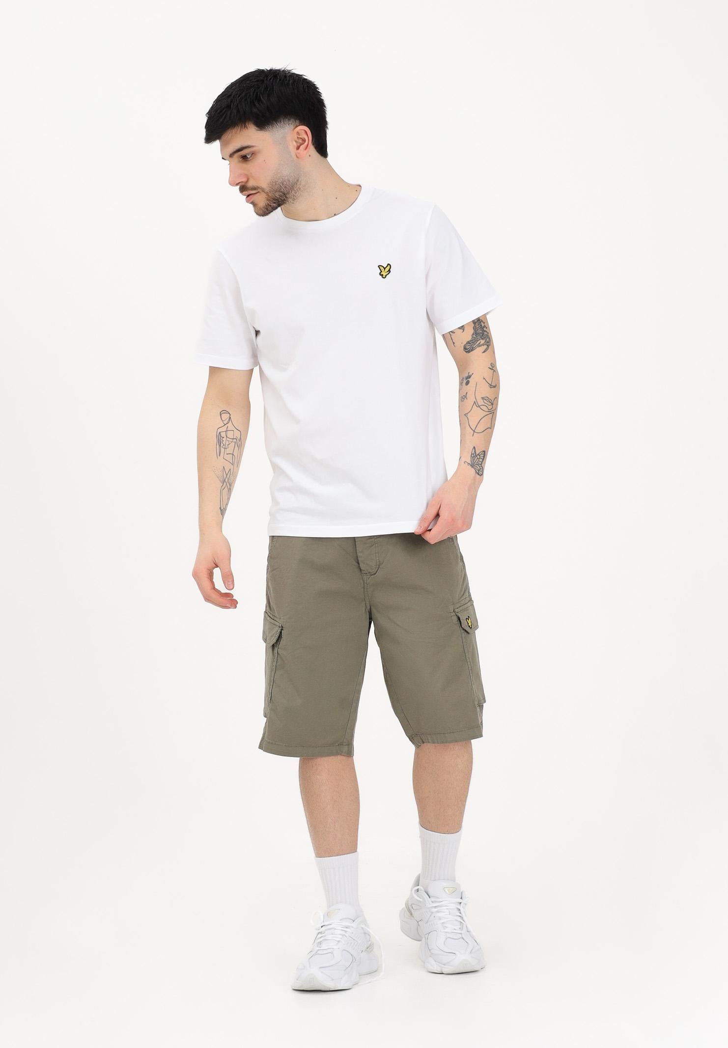 LYLE & SCOTT Shorts cargo verde militare da uomo SH1816ITA 009 LYLE & SCOTT 