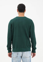 TOMMY HILFIGER Maglioncino girocollo verde da uomo MW0MW36347MQ8  TOMMY HILFIGER 