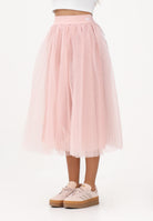 ADIDAS ORIGINALS Gonna midi in tulle rosa da donna KS6562 . ADIDAS ORIGINALS 