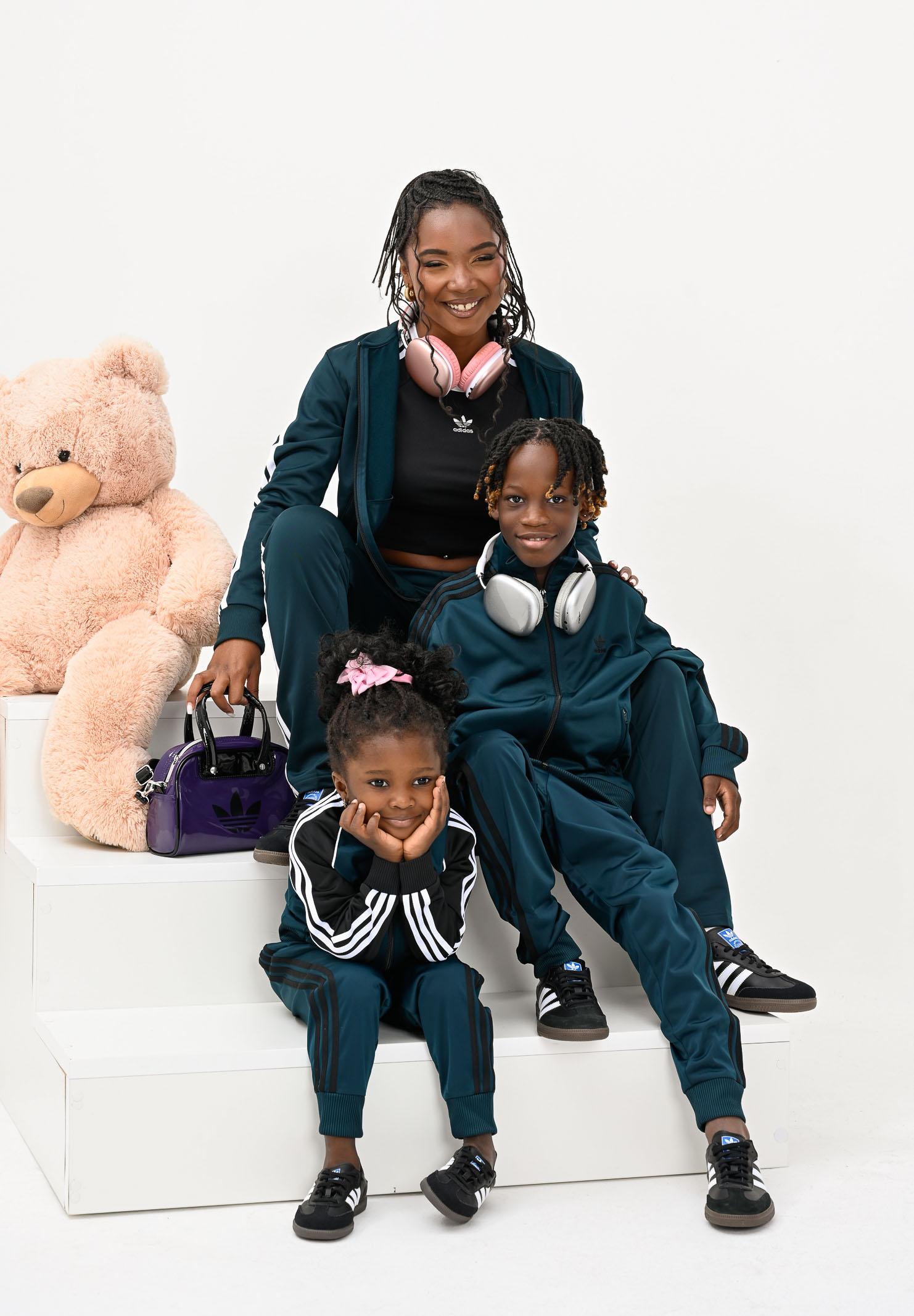 ADIDAS ORIGINALS Tuta Adicolor SST verde da neonato JY0013  ADIDAS ORIGINALS 