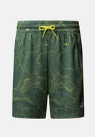 THE NORTH FACE Shorts sportivo Never Stop verde per bambino e bambina NF0A86U464T1 . THE NORTH FACE 