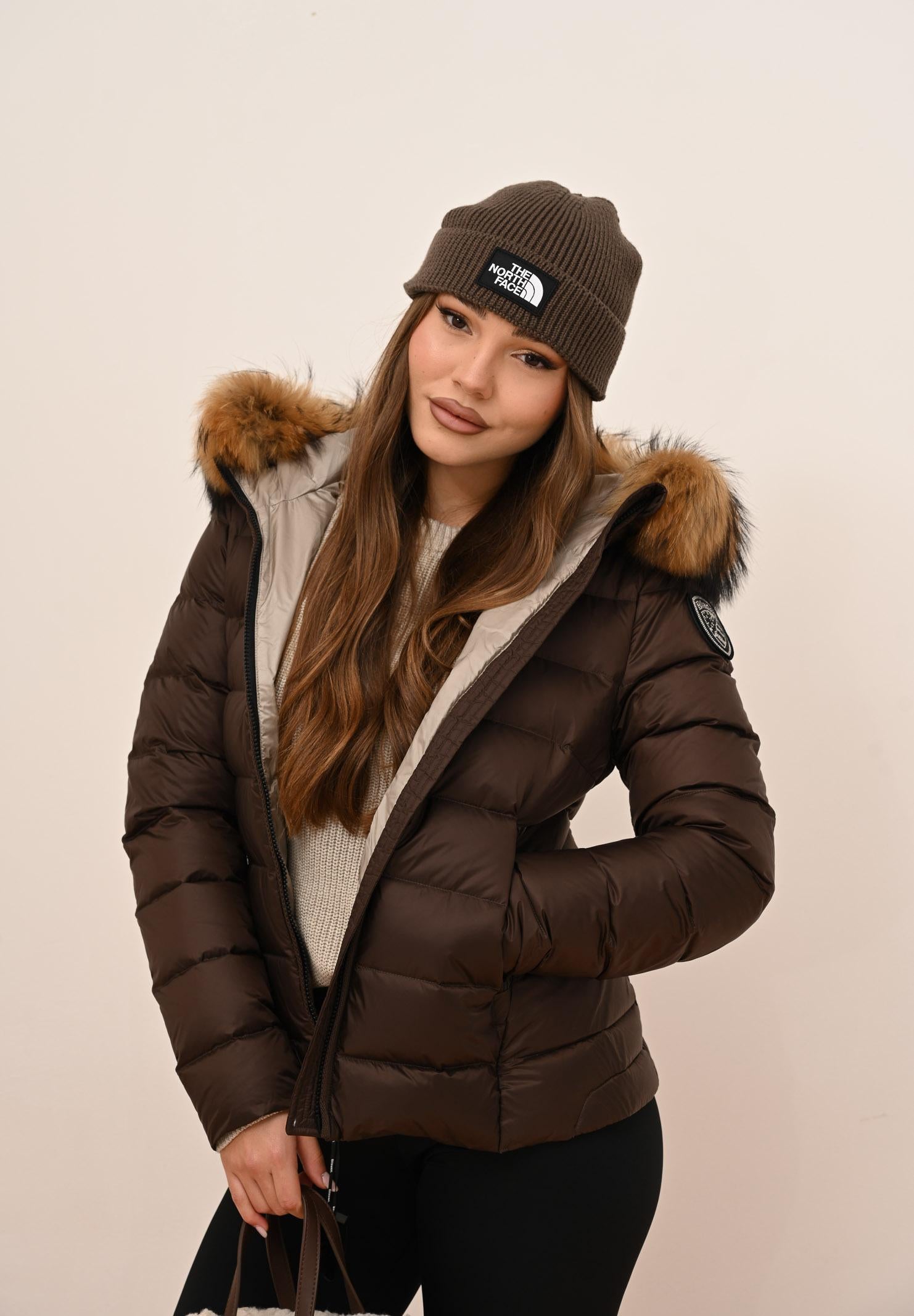 BLAUER Piumino ARCADIA marrone da donna 25WBLDC03099-A06047 365EI BLAUER 