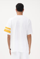 GCDS T-shirt a manica corta bianca per uomo e donna con logo Z0MLQC106J101 100Y GCDS 