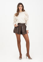 TPN Shorts elegante Orick marrone da donna ORICK092W5 I6 TPN 