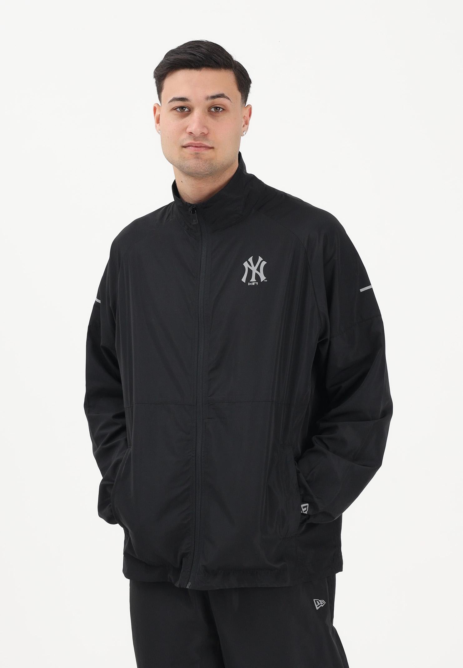 NEW ERA Giacca a vento New York Yankees MLB nera da uomo 60771657 . NEW ERA 