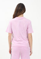 BARROW T-shirt a manica corta rosa per donna e bambine con stampa logo S5BKJUTH082 BW014 BARROW 