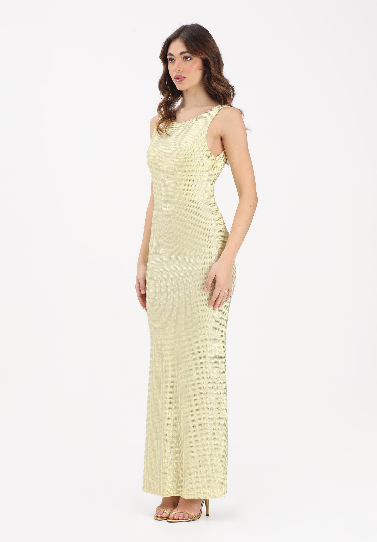 TWENTY FOURHAITCH Abito lungo Helios giallo da donna A526GIA62P GI TWENTY FOURHAITCH 