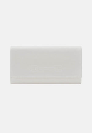 ELISABETTA FRANCHI Pochette avorio da donna realizzata in vera pelle BS99A61E2 360 ELISABETTA FRANCHI 