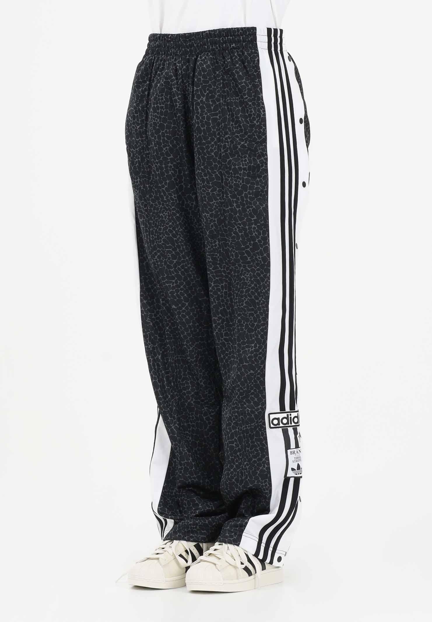 ADIDAS ORIGINALS Pantalone sportivo AOP ADI-BREAK nero da donna KD2830 . ADIDAS ORIGINALS 