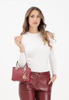 VICOLO Maglia girocollo bianca da donna con spalle scoperte 22185F BI VICOLO 