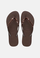 HAVAIANAS Infradito Slim Glitter II marrone da donna 4146975 0727 HAVAIANAS 