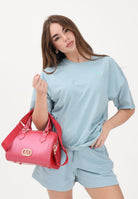 PUMA T-shirt a manica corta HER Oversized azzurra da donna 691883 47 PUMA 