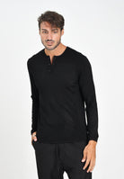 ARMANI EXCHANGE Maglia girocollo nera da uomo in maglia leggera XM001923AF18947 UC001 ARMANI EXCHANGE 
