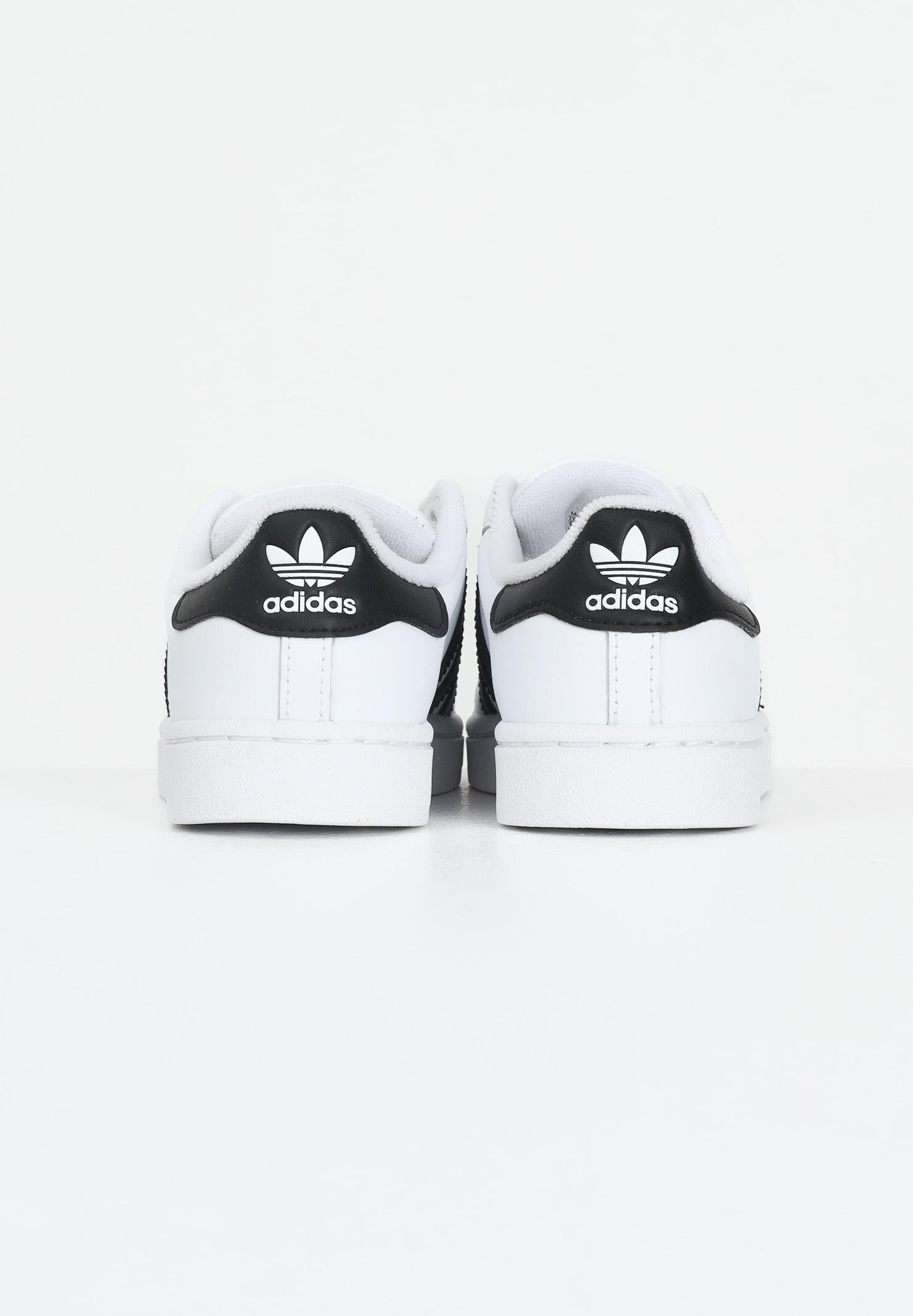 ADIDAS ORIGINALS Sneakers Superstar II bianche per bambino e bambina JH9980 . ADIDAS ORIGINALS 