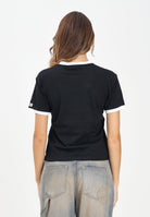 GCDS T-shirt a manica corta nera per uomo e donna con stampa Ti Amo GCDS A2OM2308JG4 99 GCDS 