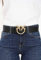 PINKO Cintura Love Birds nera da donna 100120A0F1 Z99Q PINKO 