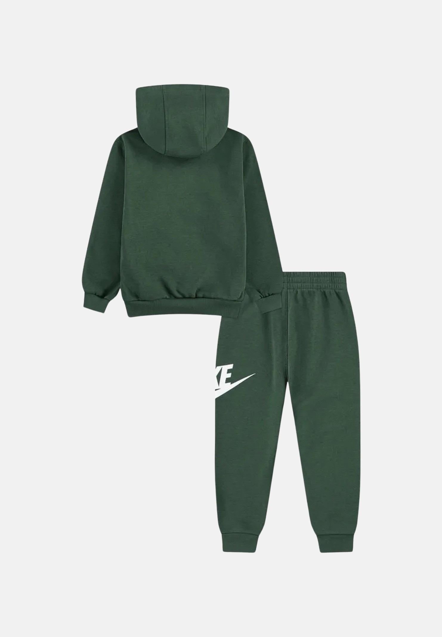 NIKE Tuta verde per bambino e bambina con stampa logo 86L135 F1J NIKE 