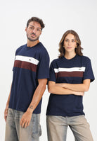LACOSTE T-shirt a manica corta Jersey Colour-Block blu per uomo e donna TH5890 6WZ LACOSTE 