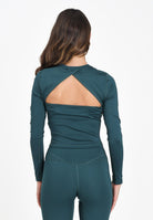 PUMA Top sportivo a maniche lunghe Terrains verde da donna 527490 75 PUMA 