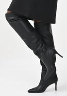 ARMANI EXCHANGE Stivali neri da donna con logo XW001646AF13876 UC001 ARMANI EXCHANGE 