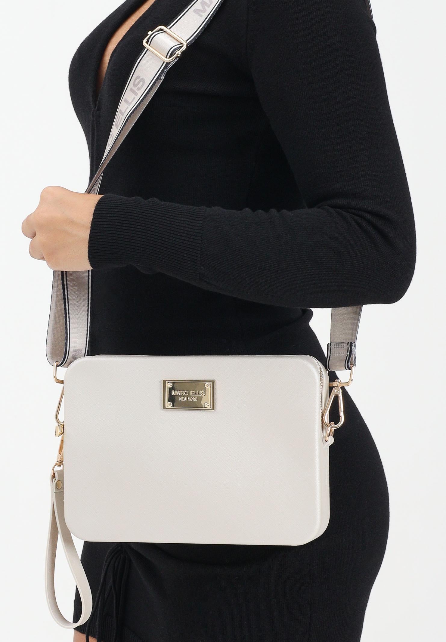 MARC ELLIS Pochette FLAT-FLOWE grigio perla da donna FLAT-FLOWE25 TALIGO MARC ELLIS 