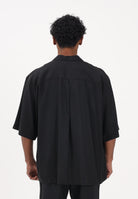 I'M BRIAN Camicia a manica corta nera da uomo CA3626 009 I'M BRIAN 