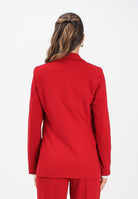 VICOLO Giacca rossa da donna con inserti in raso TF0304 FU35 VICOLO 