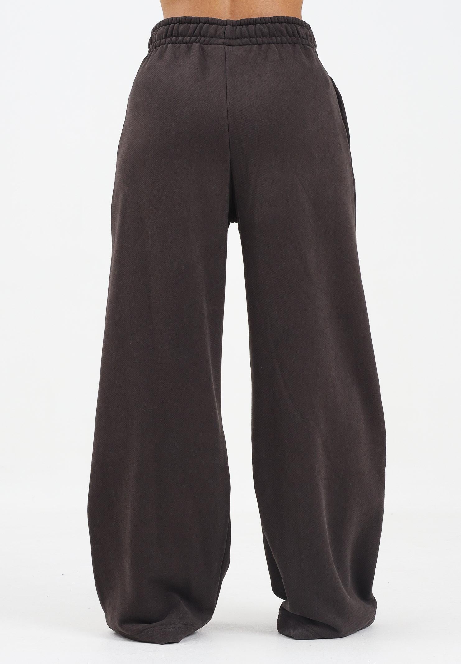 LACOSTE Pantalone sportivo marrone da donna wide fit XF5248 SKB LACOSTE 