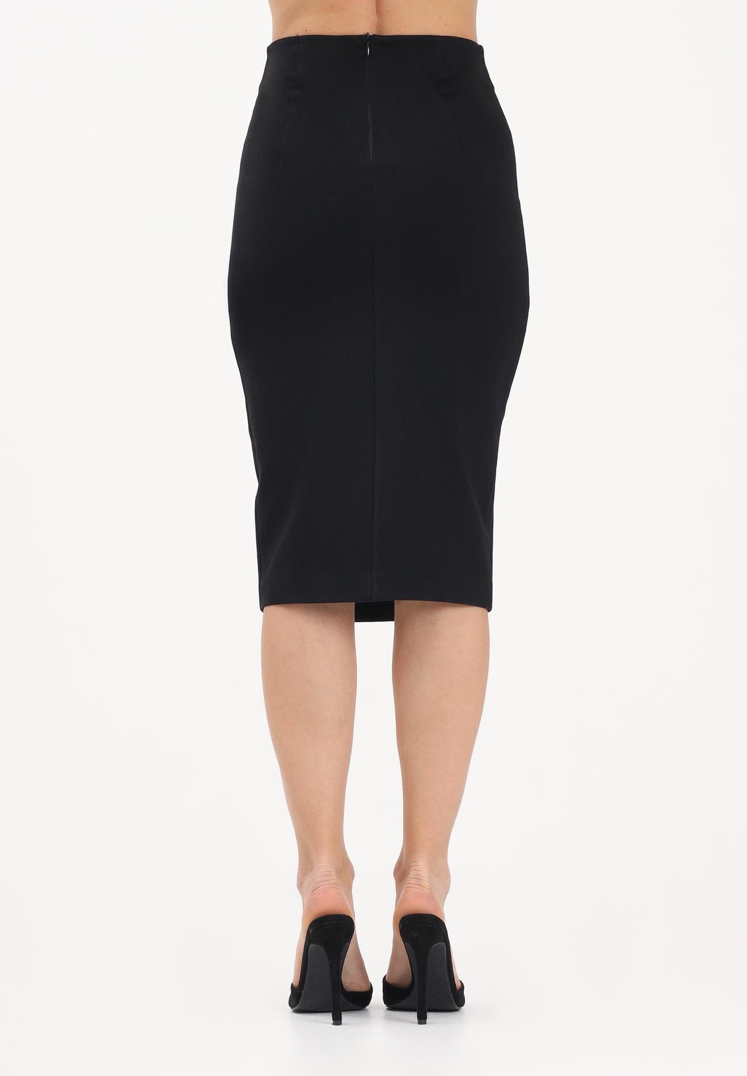 VICOLO Gonna midi a tubino nera da donna TAB0043 A99 VICOLO 